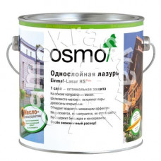 Однослойная лазурь OSMO Einmal-Lasur HS PLUS