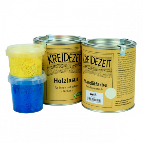 Двухкомпонентная краска для фасадов KREIDEZEIT - 0.05 л - 2