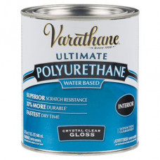 Лак акрил-уретановый на водной основе для внутренних работ Varathane Crystal Clear Polyurethane Лак акрил-уретановый на водной основе для внутренних работ Varathane Crystal Clear Polyurethane