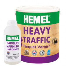 Лак паркетный для полов с высокой нагрузкой HEMEL Heavy Traffic Лак паркетный для полов с высокой нагрузкой HEMEL Heavy Traffic